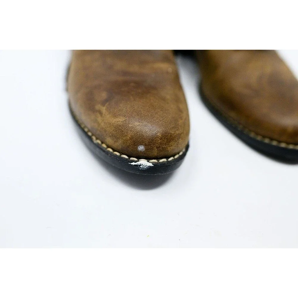 A Jama Product laceup Kiltie Boots Leather 5148 India no insoles?